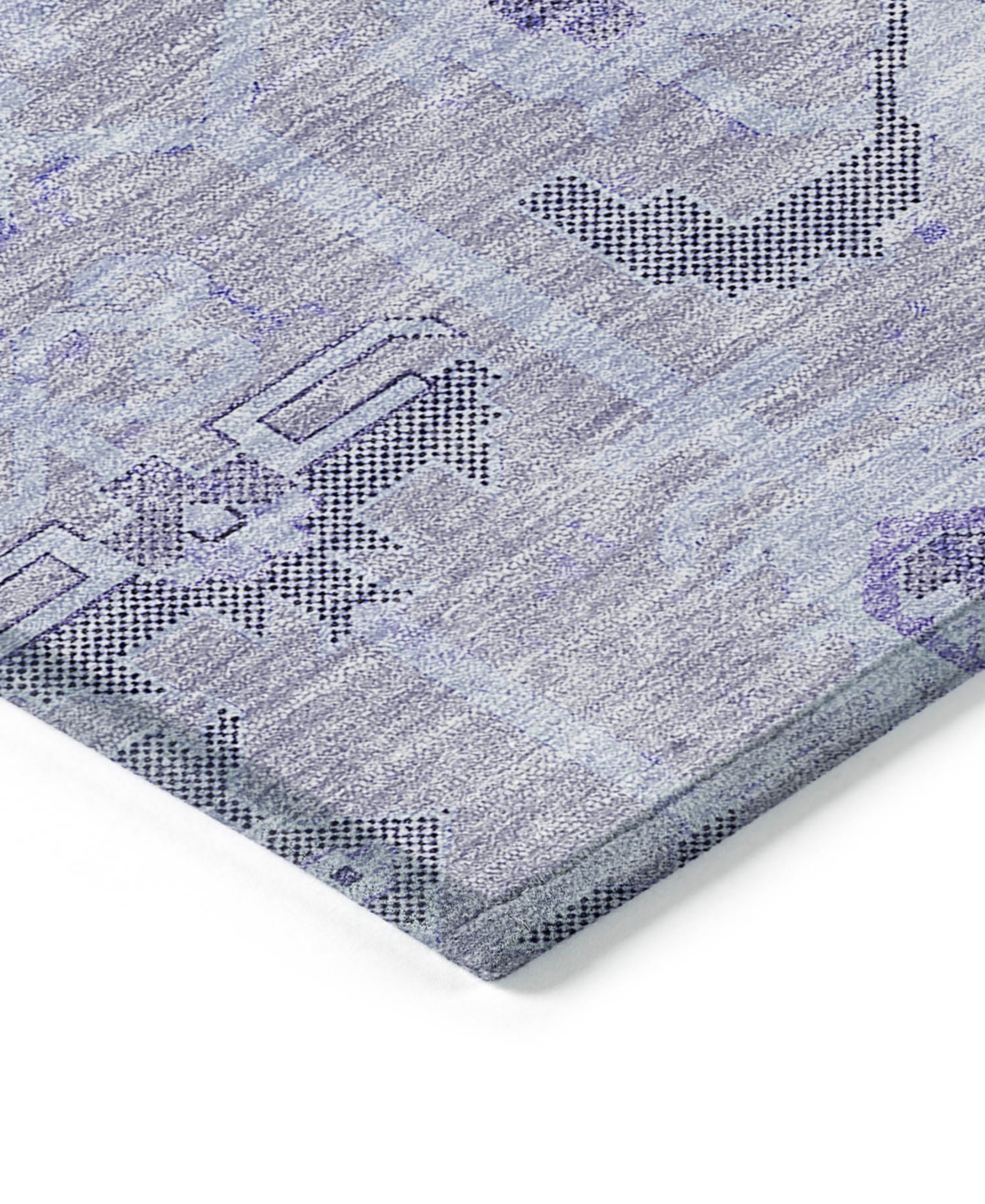 Addison Chantille Acn724 8'x10' Area Rug In Lavender