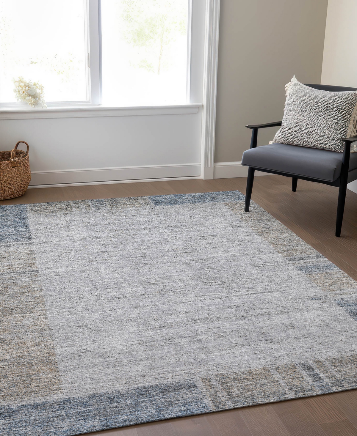 Addison Chantille Acn695 5'x7'6" Area Rug In Taupe