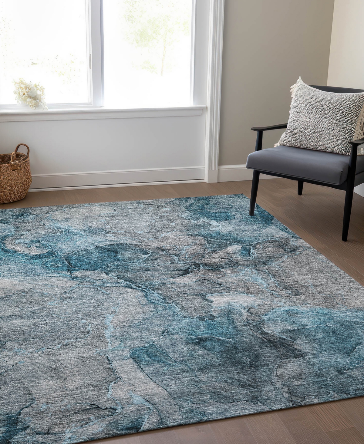 Addison Chantille Acn689 9'x12' Area Rug In Teal