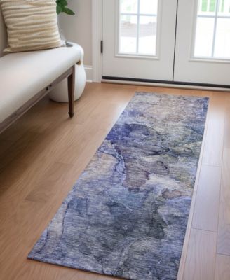 Chantille Machine Washable ACN689 2'3"x7'6" Runner Area Rug