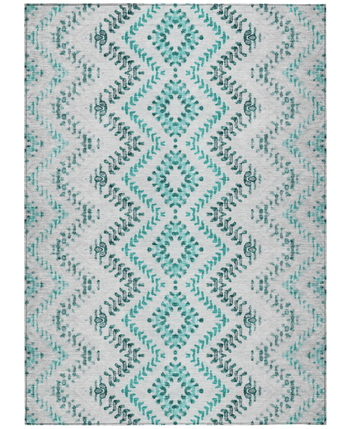 Addison Chantille Acn699 5'x7'6" Area Rug In Teal