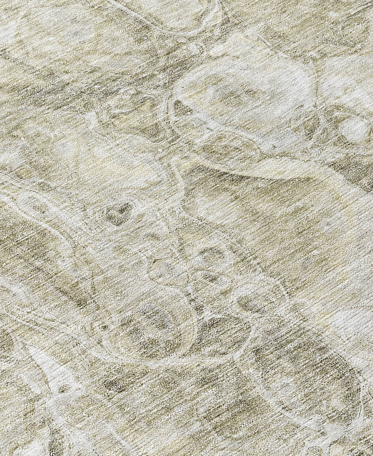 Addison Chantille Acn670 3'x5' Area Rug In Tan