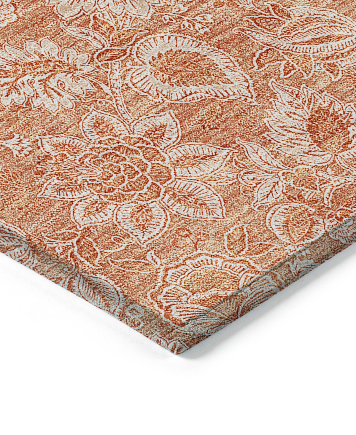 Addison Chantille Machine Washable Acn688 9'x12' Area Rug In Salmon