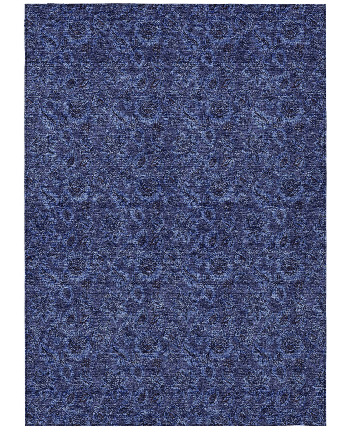 Addison Chantille Acn661 5'x7'6" Area Rug In Navy