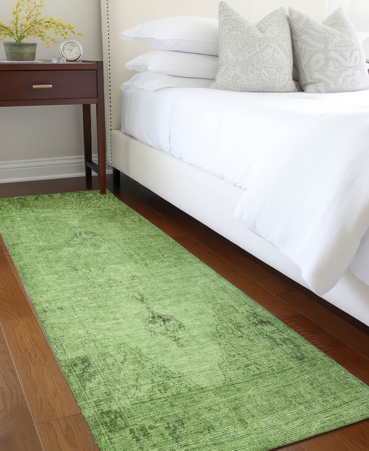 Addison Chantille Acn658 2'3"x7'6" Runner Area Rug In Moss