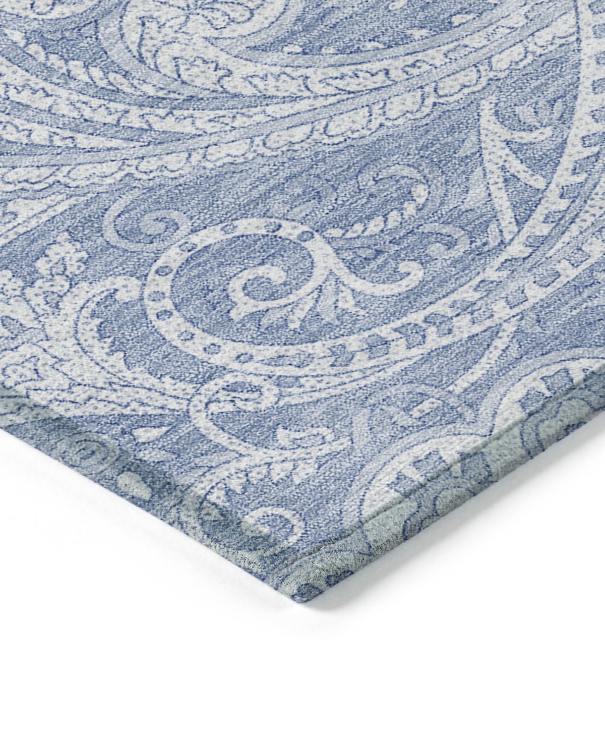 Shop Addison Chantille Machine Washable Acn654 10'x14' Area Rug In Denim