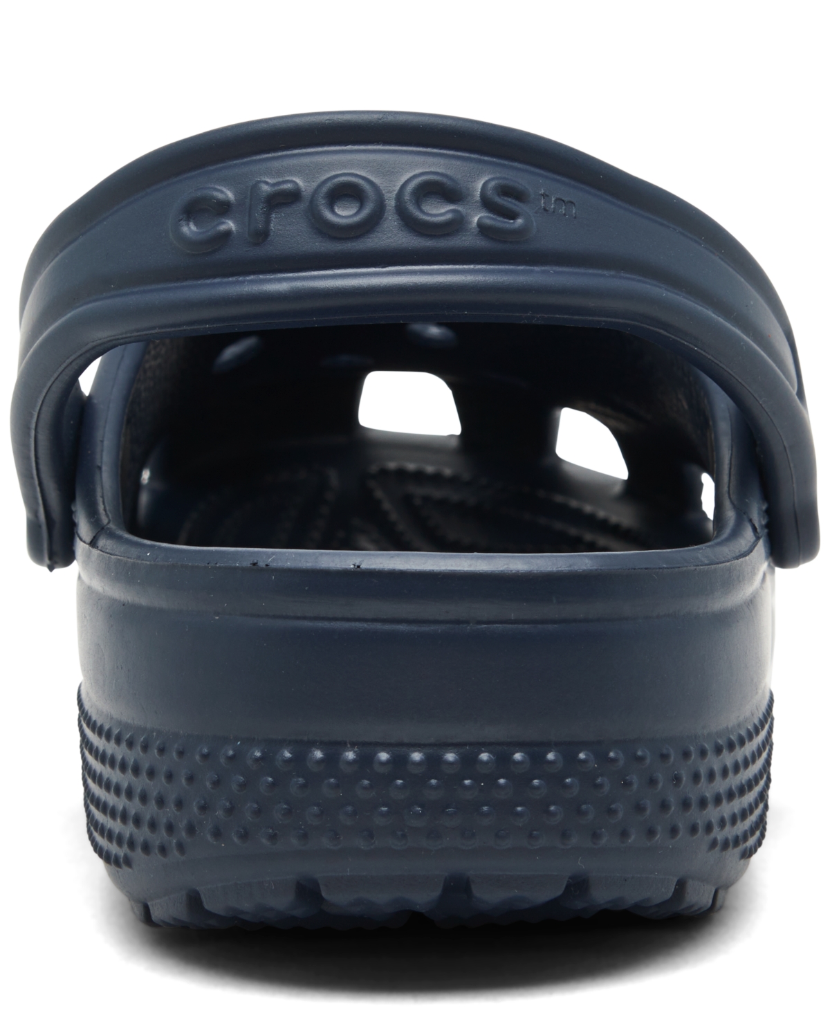 Crocs Little Kid's Classic Clog Sandals From Finish Line In Navy