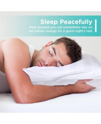 Damask Zippered Pillow Protector - Pack of 1 Pillow Cover Standard