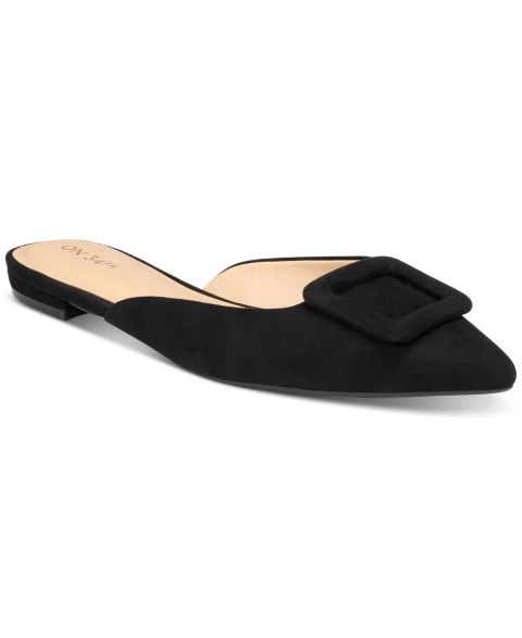 Женские сабо On 34th Mabel Buckle Mules, цвет: Чёрный