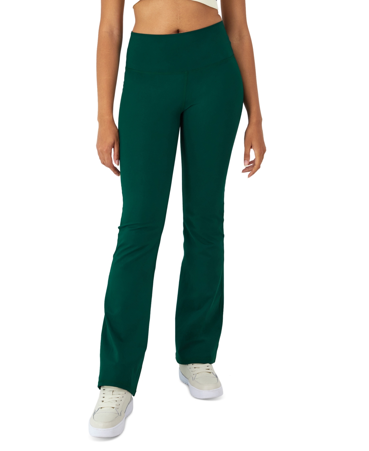 CHAMPION WOMEN'S SOFT TOUCH PULL-ON FLARE-LEG PANTS 