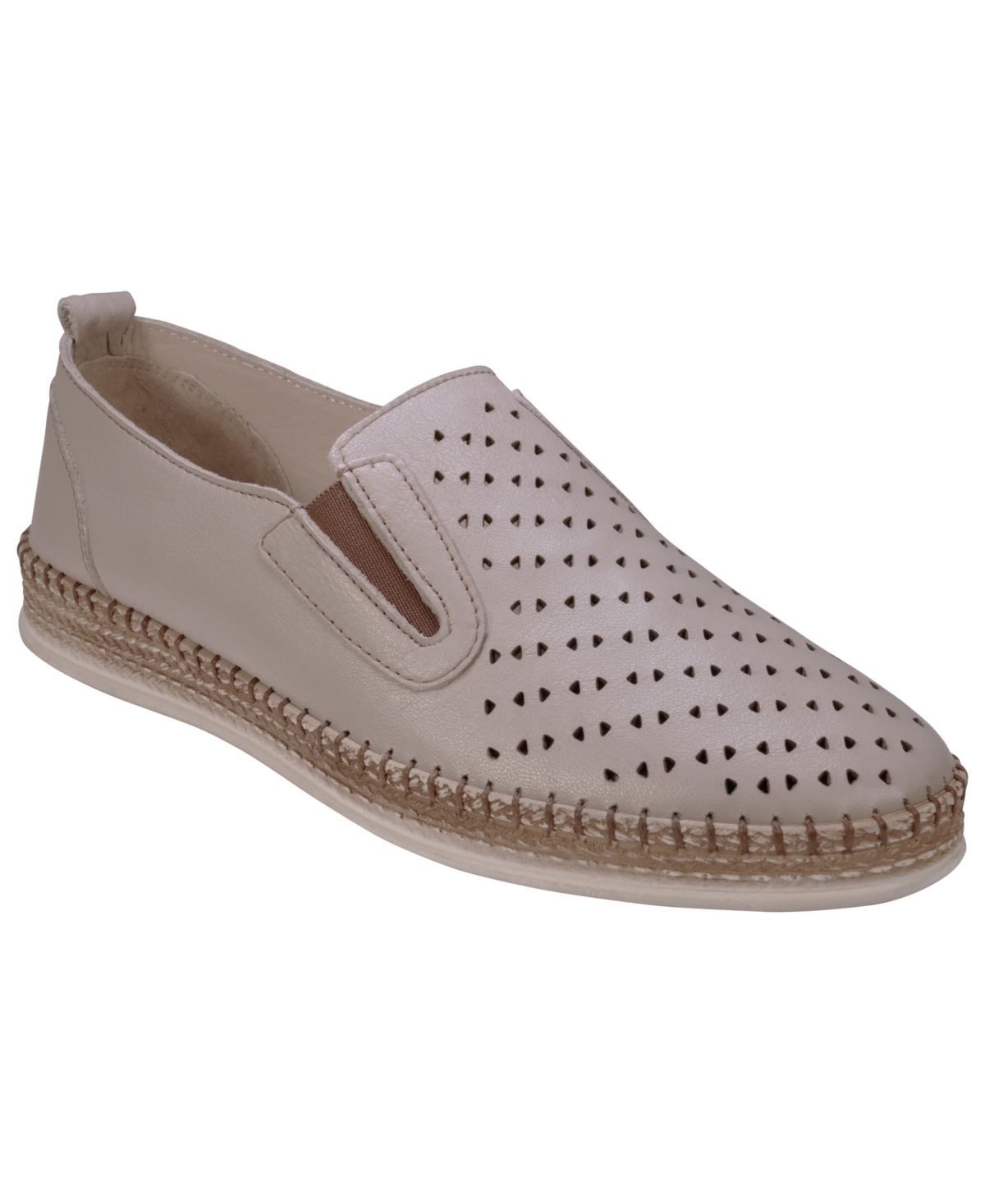 Cools 21 Women's Amillie Perforated Leather Flats In Black