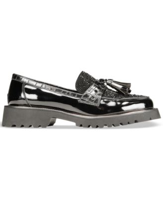 Women's Lenna Embellished Lug Sole Loafers