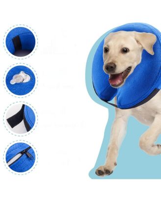 Protective Soft Pet Recovery Collar for Dogs & Cats - X-Large