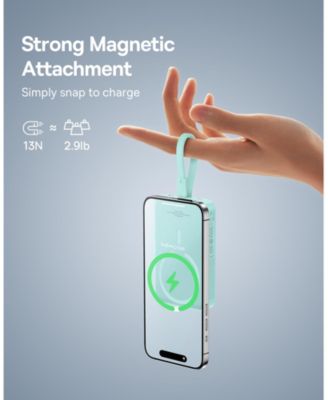 10000mAh Magnetic Power Bank 30W MagSafe Portable Charger