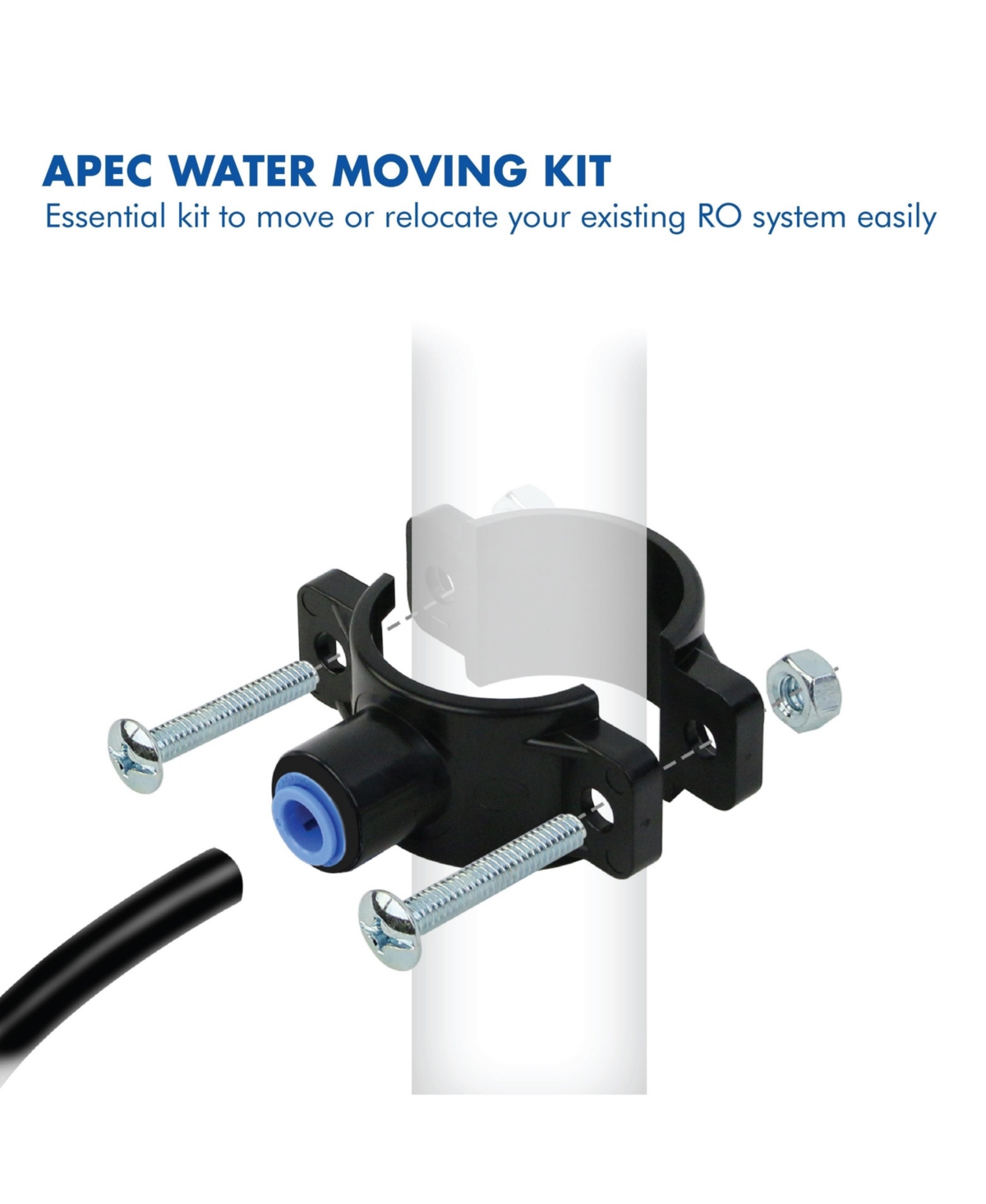Apec Water Systems Moving Kit for Reverse Osmosis Systems - Assorted Pre-pack (See Table 9