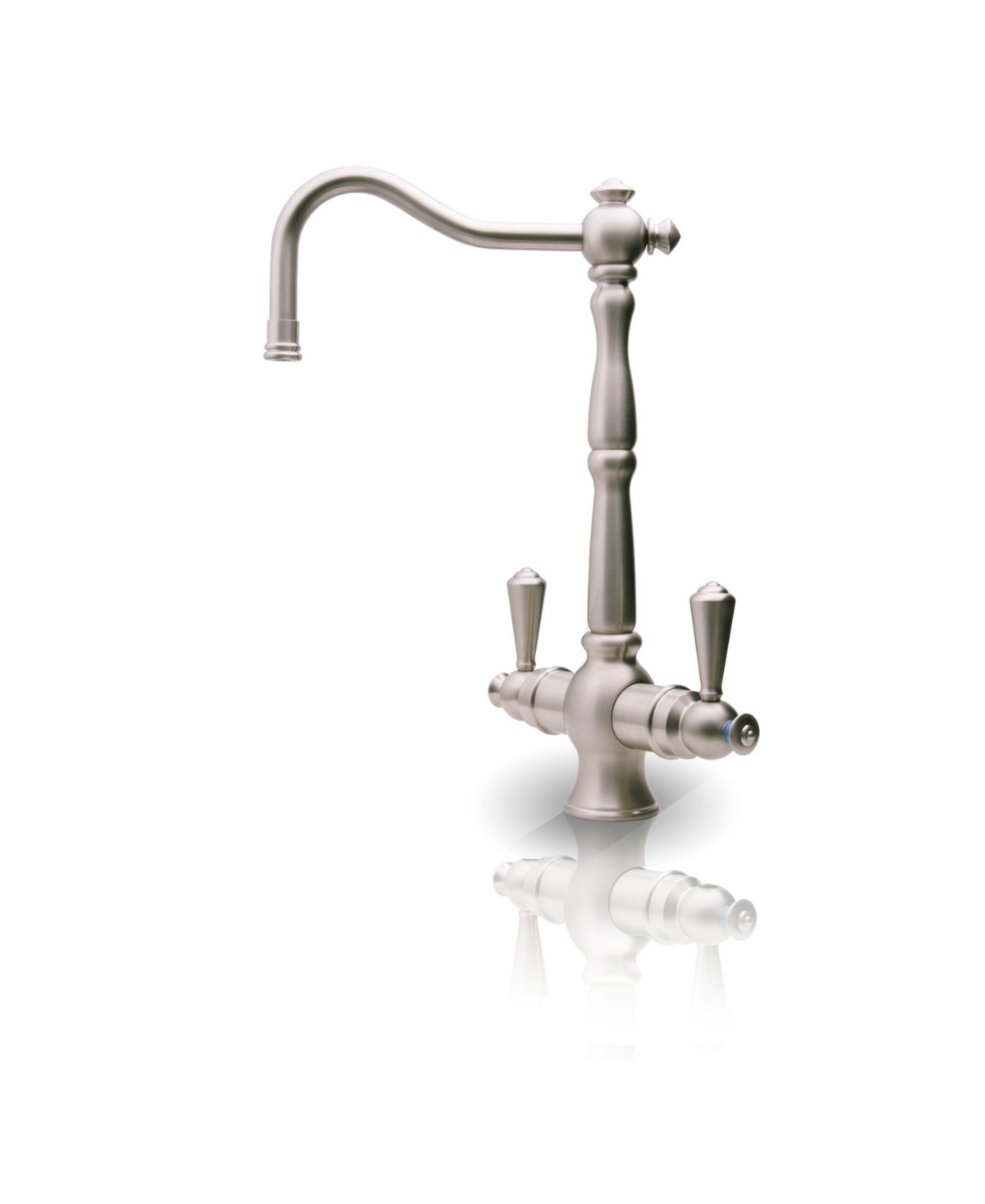 Rialto Hot and Cold Water Reverse Osmosis Faucet - Brushed Nickel, Lead-Free - Light/pastel Grey