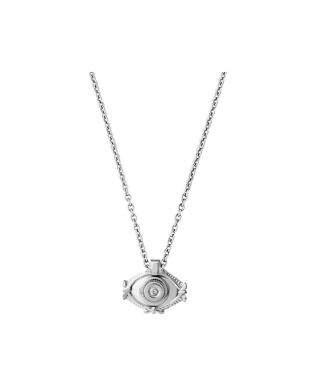 Protection Charm Necklace Silver - Silver