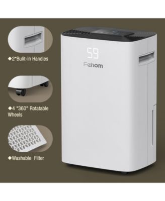 4,500 Sq. Ft 50 Pint Dehumidifier with Drain Hose For Home Basements