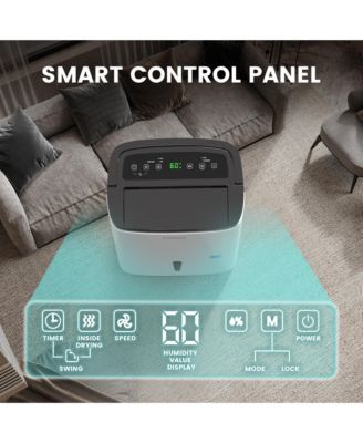 150 Pint 7,000 Sq. Ft Energy Star Dehumidifier for Extra Large Rooms & Basements