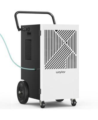 155 Pint Commercial Dehumidifier w/ Built-in Pump for Basement 7,500Sq Ft