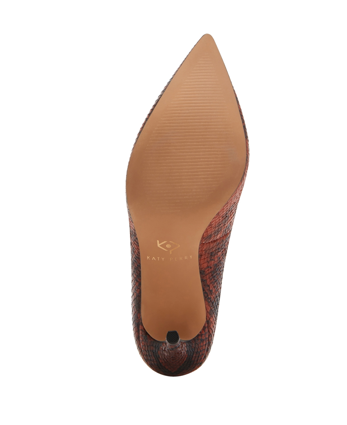 Shop Katy Perry Women's Revival Pointed Toe Pumps In Nutshell Snake Multi