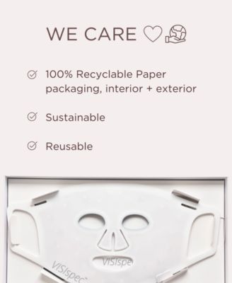 LED Light Therapy Silicone Face and Neck Mask Set