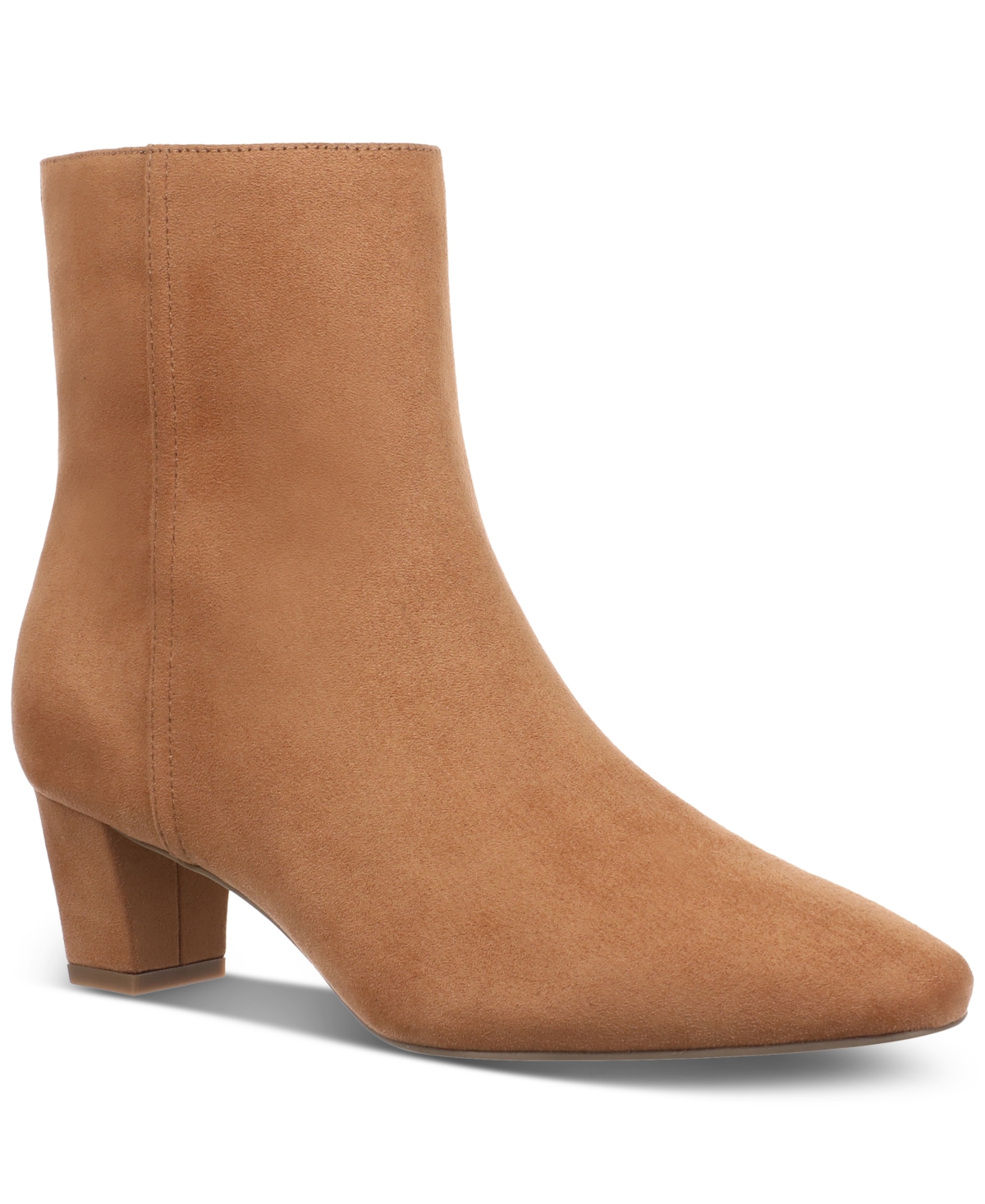 GIANI BERNINI WOMEN'S CARLIEE MEMORY FOAM BLOCK KITTEN HEEL DRESS BOOTIES, CREATED FOR MACY'S 