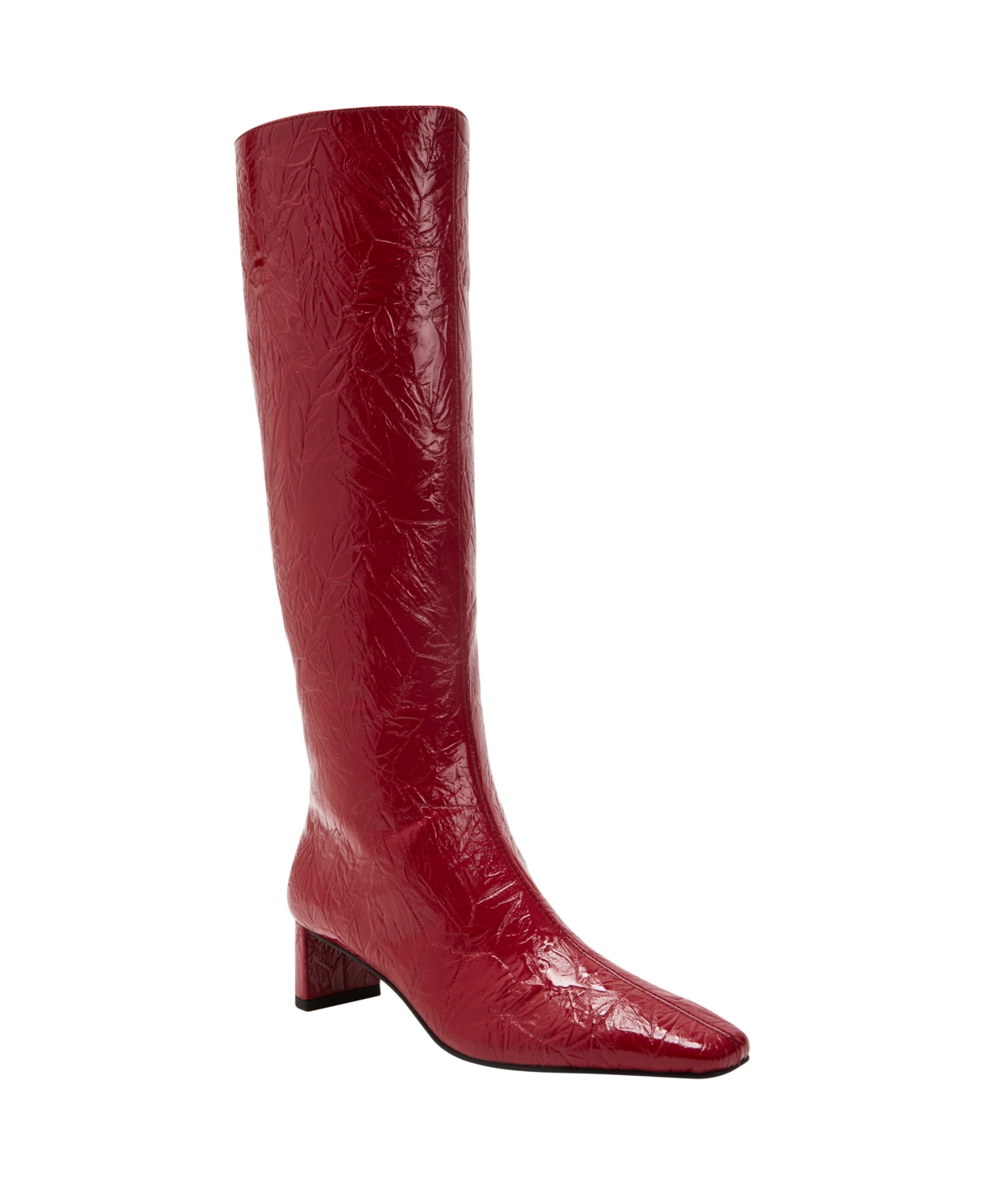 Shop Katy Perry Women's Wandering Square Toe Knee High Boots In Animal Print Multi