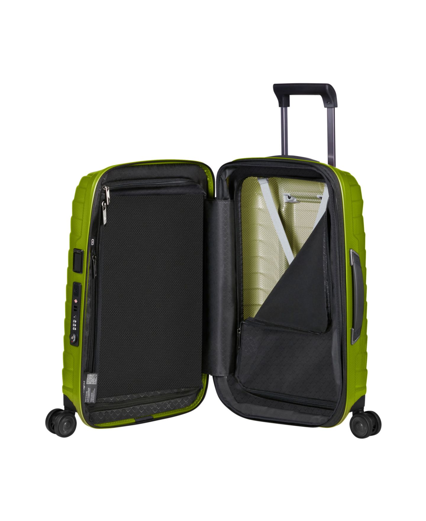 Чемодан Samsonite Proxis Carry On Spinner, цвет: Чёрный — фото 28