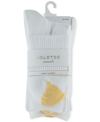 Women's 6-Pack Casual Turn Cuff Socks