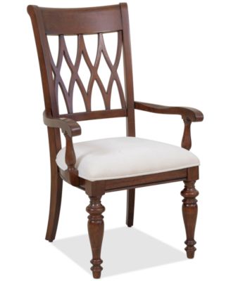 Daria 7-Pc. Dining Set (Rectangular Table, 4 Side Chairs & 2 Arm Chairs), Created for Macy's