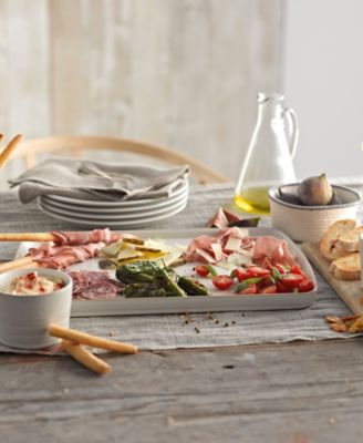 Natural Canvas Small Rectangular Platter