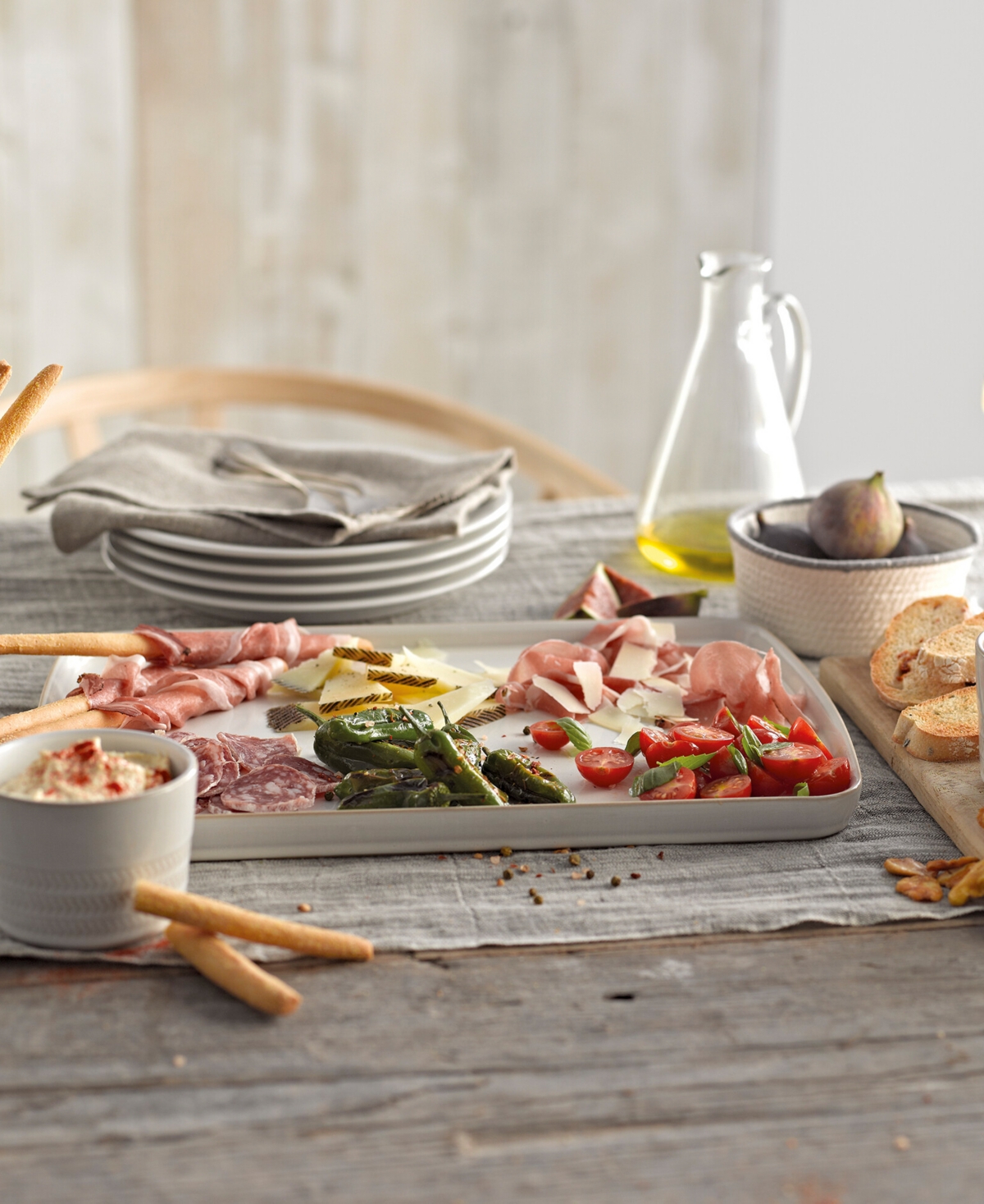 Denby Natural Canvas Small Rectangular Platter