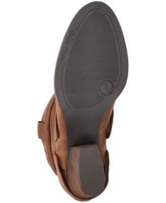 Women's Twyla Slouch Block Heel Ankle Boots