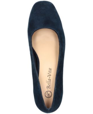 Jillian Women's Block Heel Square Toe Pumps