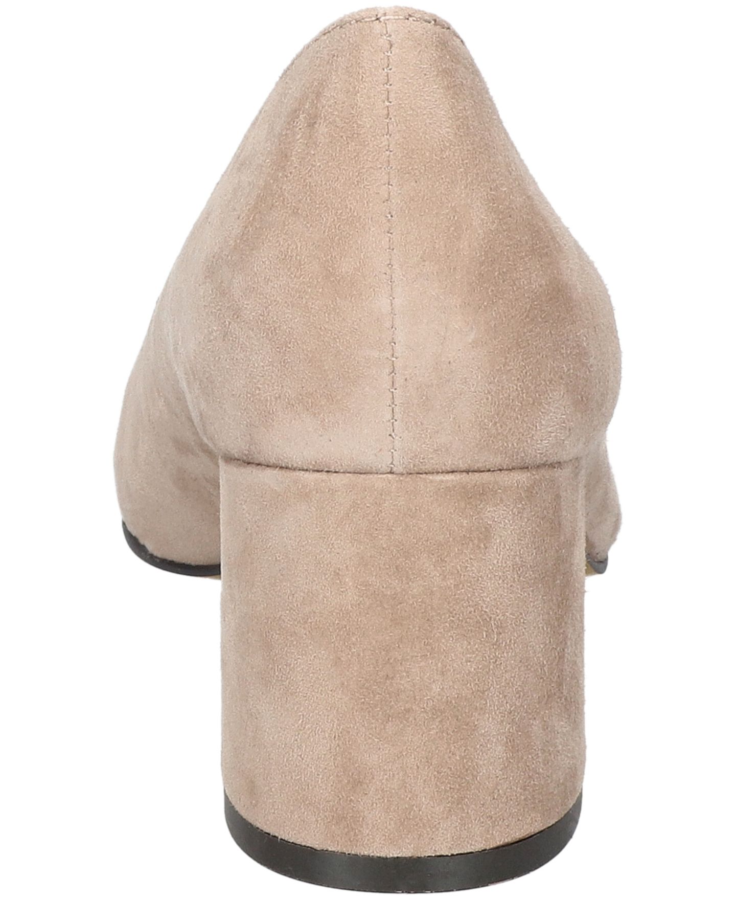 Женские туфли Bella Vita Jillian Block Heel Square Toe Pumps, цвет: Миндальный кожаный — фото 3