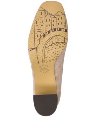 Jillian Women's Block Heel Square Toe Pumps