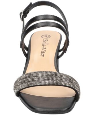 Women's Majesty Square Toe Block Heel Sandals