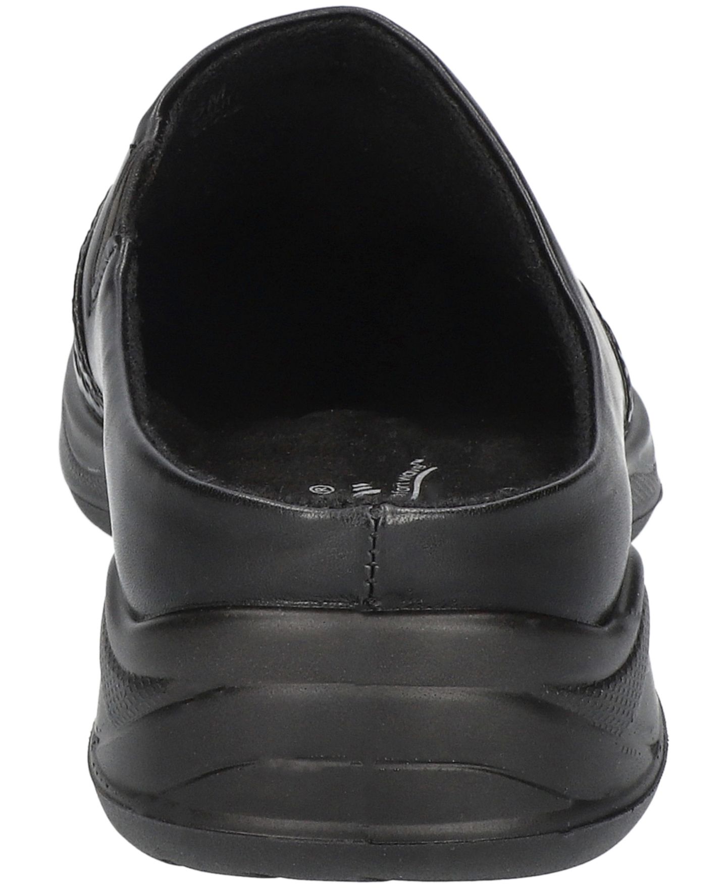 Женские сабо Easy Street Janalee Comfort Mules Flats, цвет: Чёрный — фото 3