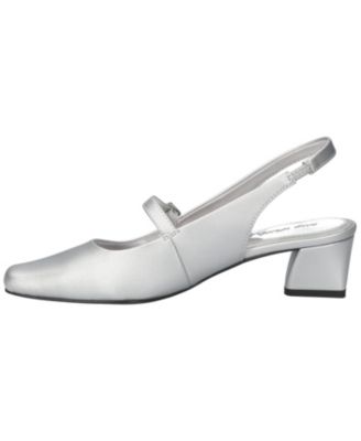 Women's Cameo Square Toe Slingback Pumps