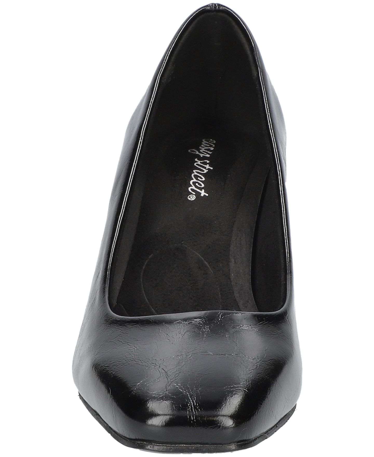 Женские туфли Easy Street Poet Square Toe Pumps, цвет: Чёрный лаковый — фото 7