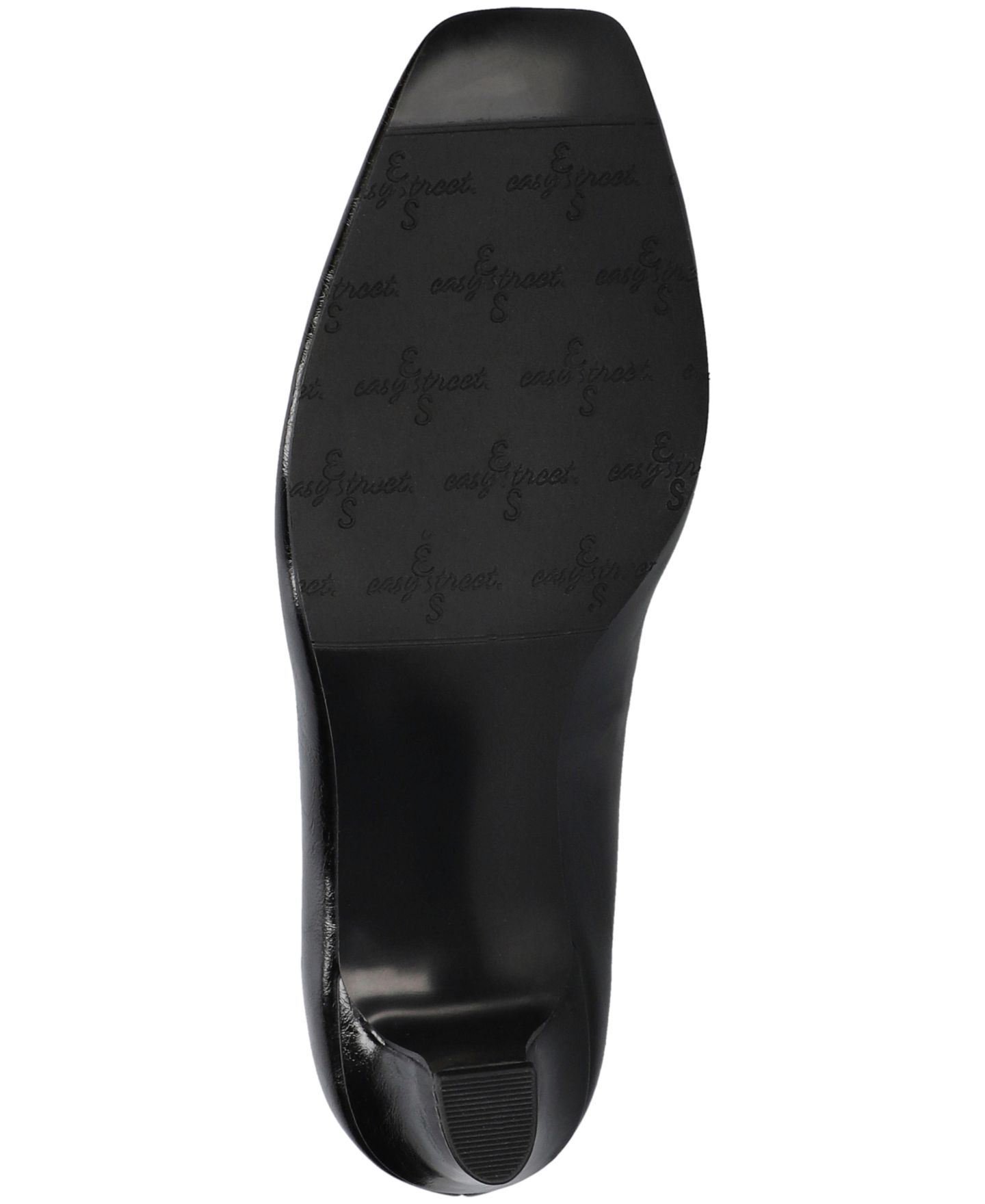 Женские туфли Easy Street Poet Square Toe Pumps, цвет: Чёрный лаковый — фото 5