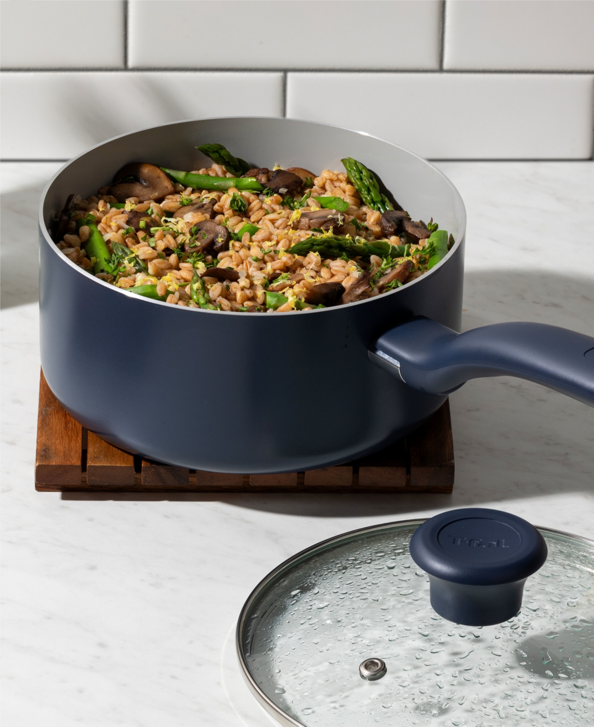 T-Fal Culinaire Ceramic Nonstick 8" 10" 2PK Frypan Set