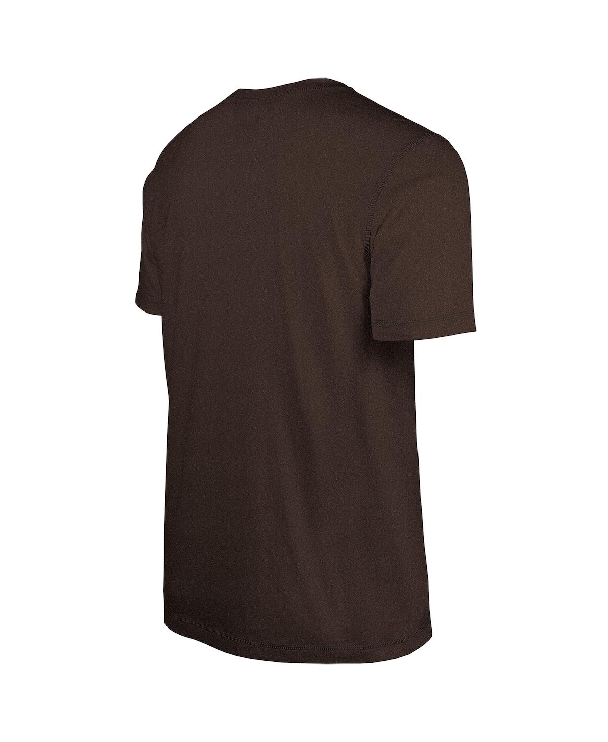 NEW ERA MEN'S BROWN CLEVELAND BROWNS 2024 NFL TRAINING CAMP T-SHIRT 