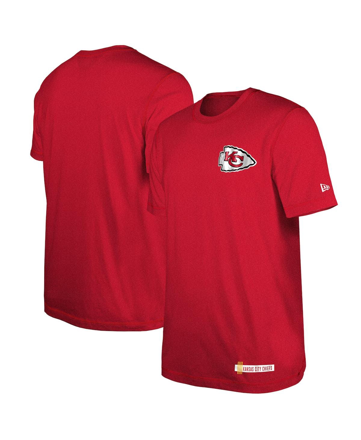 NEW ERA MEN'S RED KANSAS CITY CHIEFS 2024 NFL TRAINING CAMP T-SHIRT 