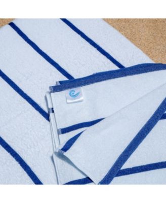 Cotton Terry Lounge Chair Covers, 2-Pack, 30" x 85" with Pocket Design