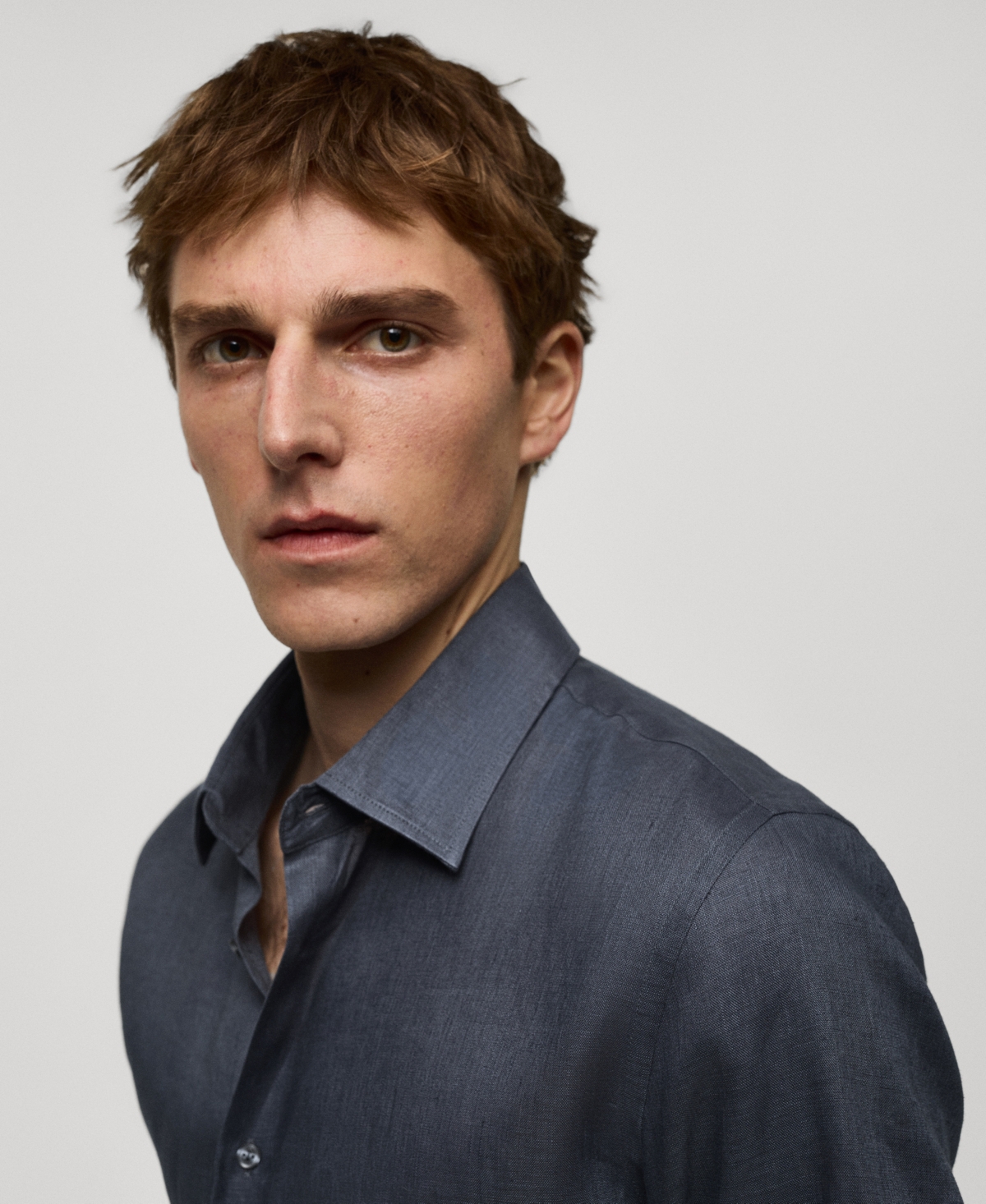 Mango Men's Linen Shirt