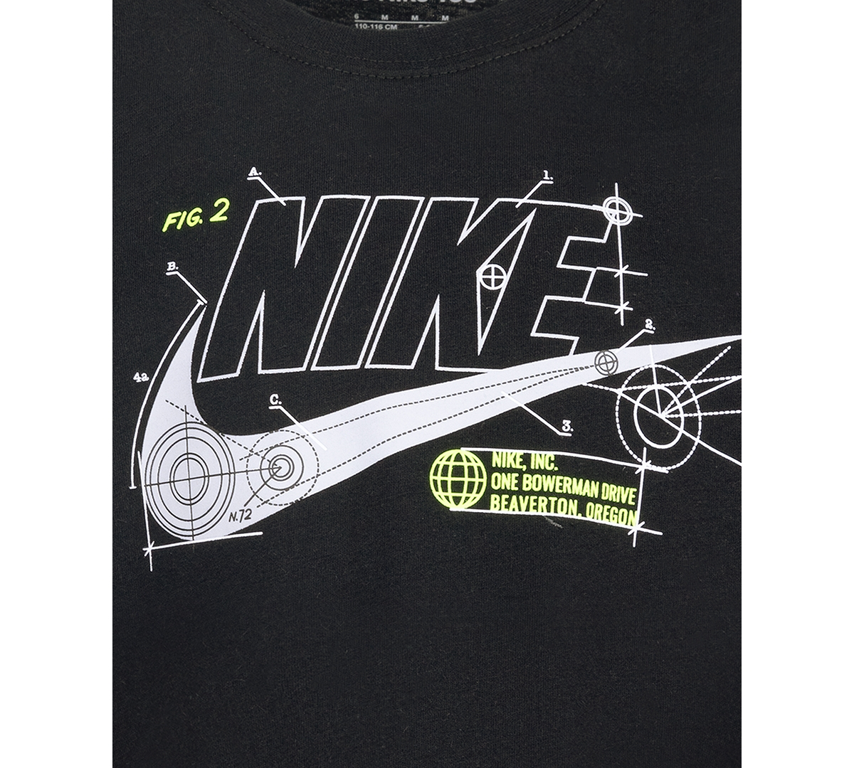 Nike Little Boys Future Utility Graphic Long-Sleeve T-Shirt - 023Black