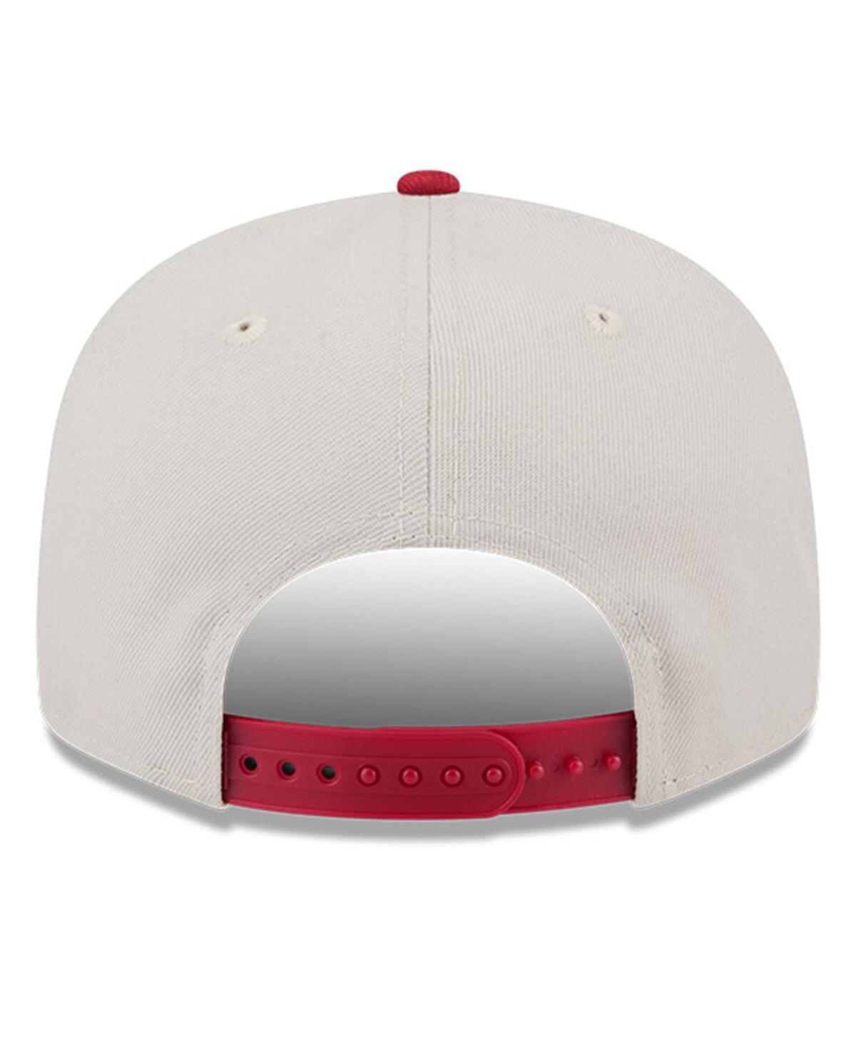 New Era Men's Red Pittsburgh Pirates 2024 Fourth Of July 9fifty Snapback Hat In Khaki