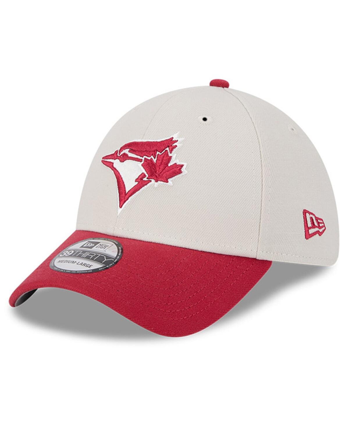New Era Men's Red Toronto Blue Jays 2024 Fourth of July 39THIRTY Flex Hat